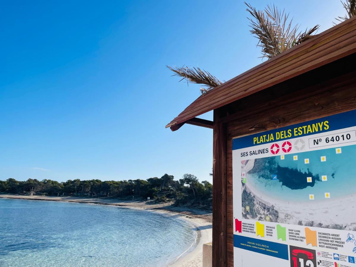 Blue House Mallorca Ses Salines  Exterior foto